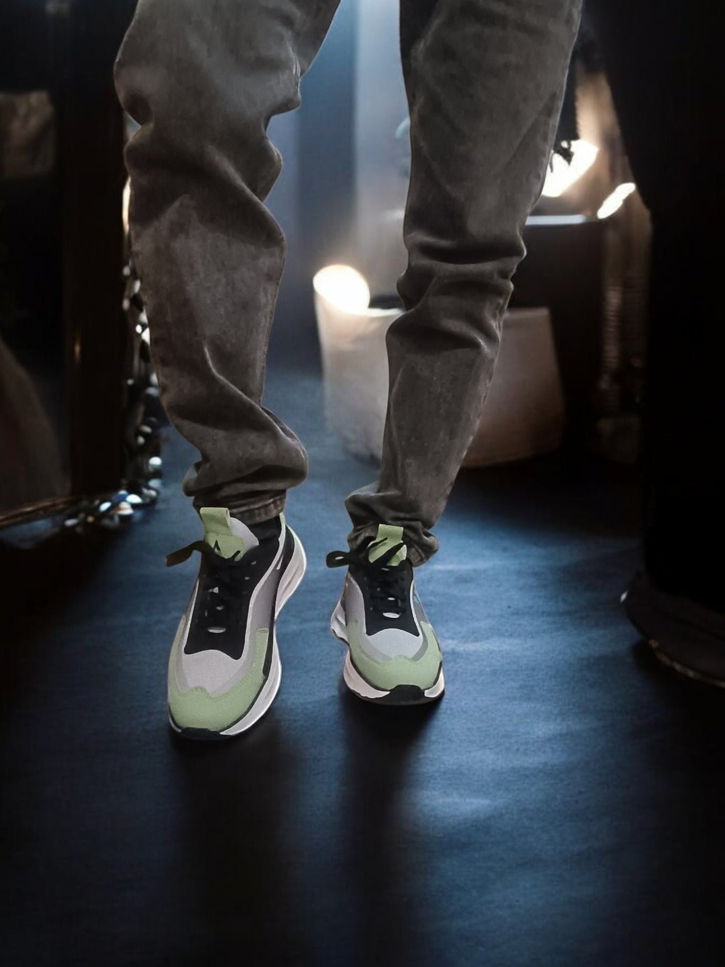 Aces Stride Runner casual shoes Men ( Urban Green )