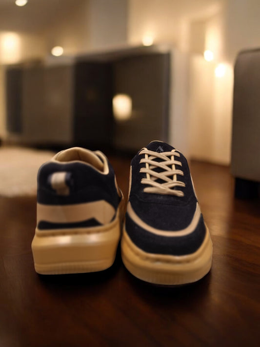 Aces Flex 111 Men suede lace-up sneakers