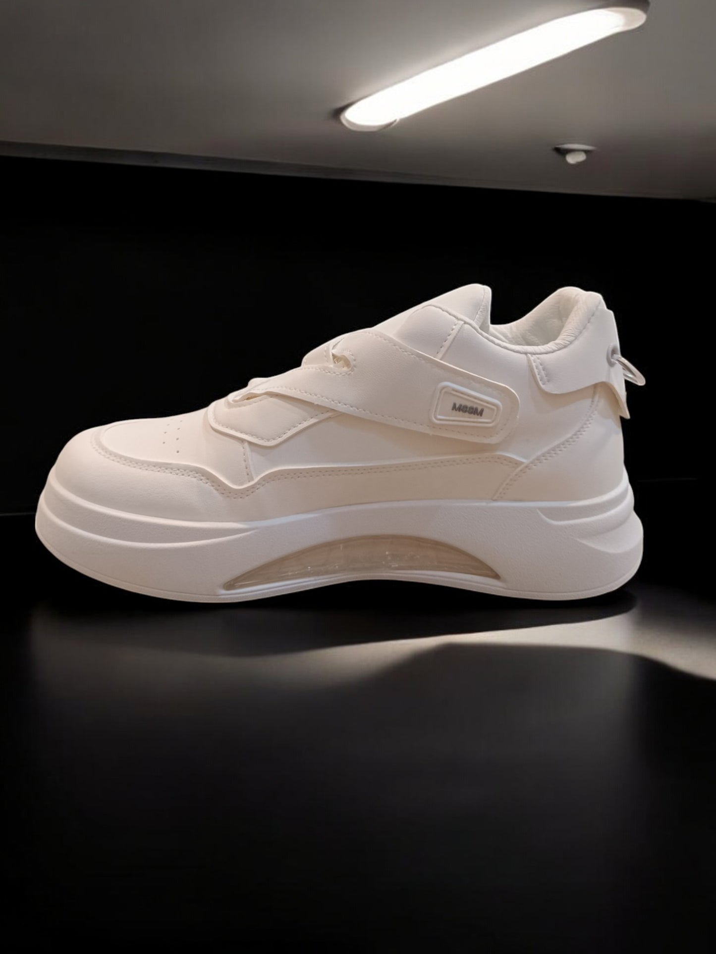 ACES Momentum Platform Sneakers for Men with Velcro Strap, Chunky Sole Designed for Adventures