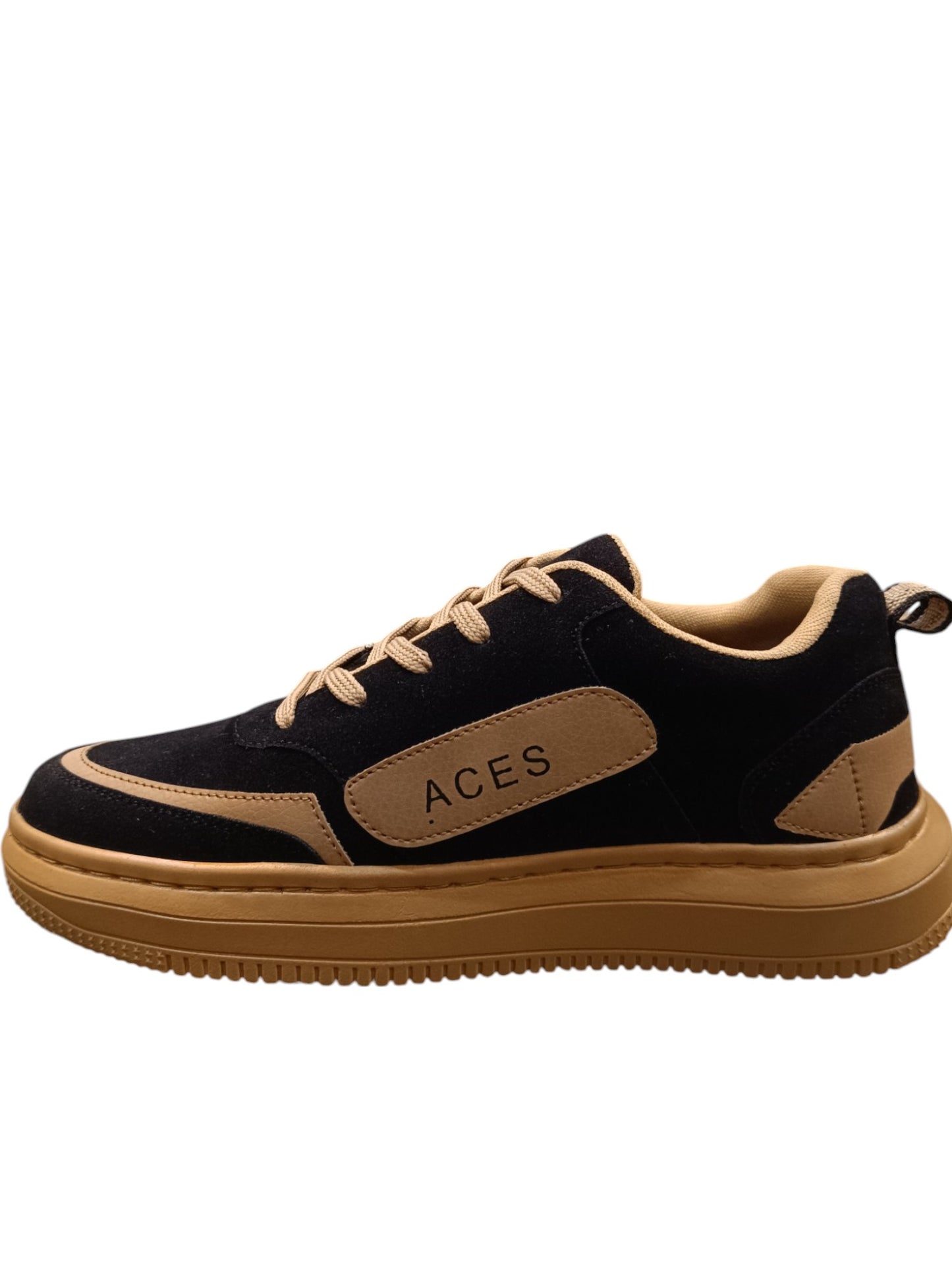 Aces Flex 111 Men suede lace-up sneakers
