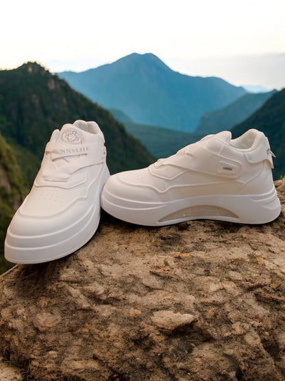 ACES Momentum Platform Sneakers for Men with Velcro Strap, Chunky Sole Designed for Adventures